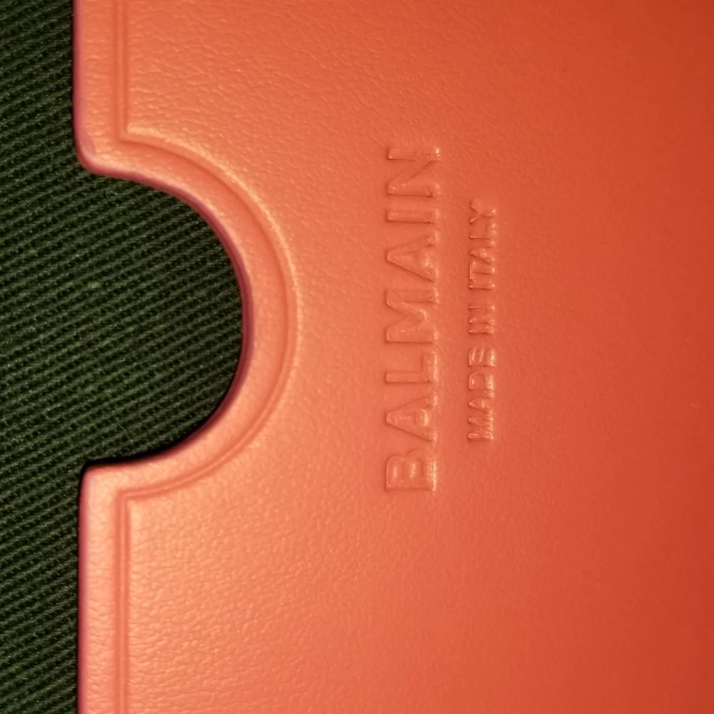 Balmain B-Army 24 Canvas Logo Shopper Crossbody Bag Natural Pink - Picture 11 of 13